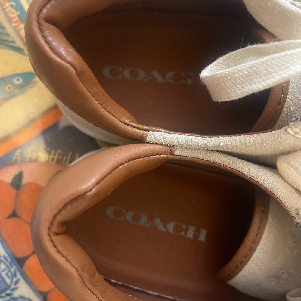 Coach Paddy suede sneakers. Casual, elevated classic, sporty, luxury, minimalist - Picture 9 of 10